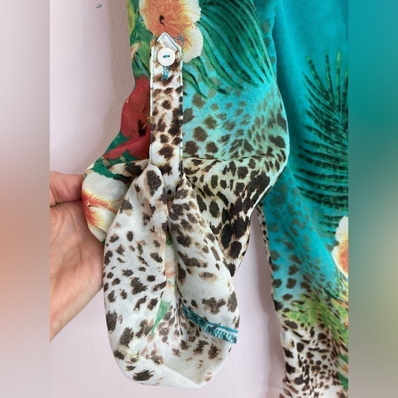 Soft Surrounding Womens 1/4 Button Up Tunic Top - Picture 8 of 11